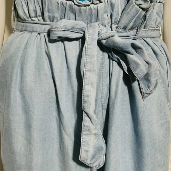 Indigo Rising Chambray Denim Joggers - Picture 2 of 13